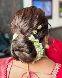 Messey bun hairstyle best bridal hairstyle 