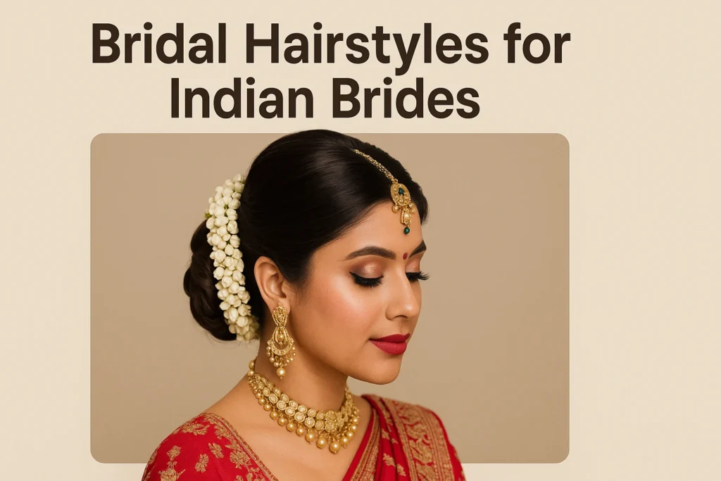 Bridal Hairstyles for Indian Brides