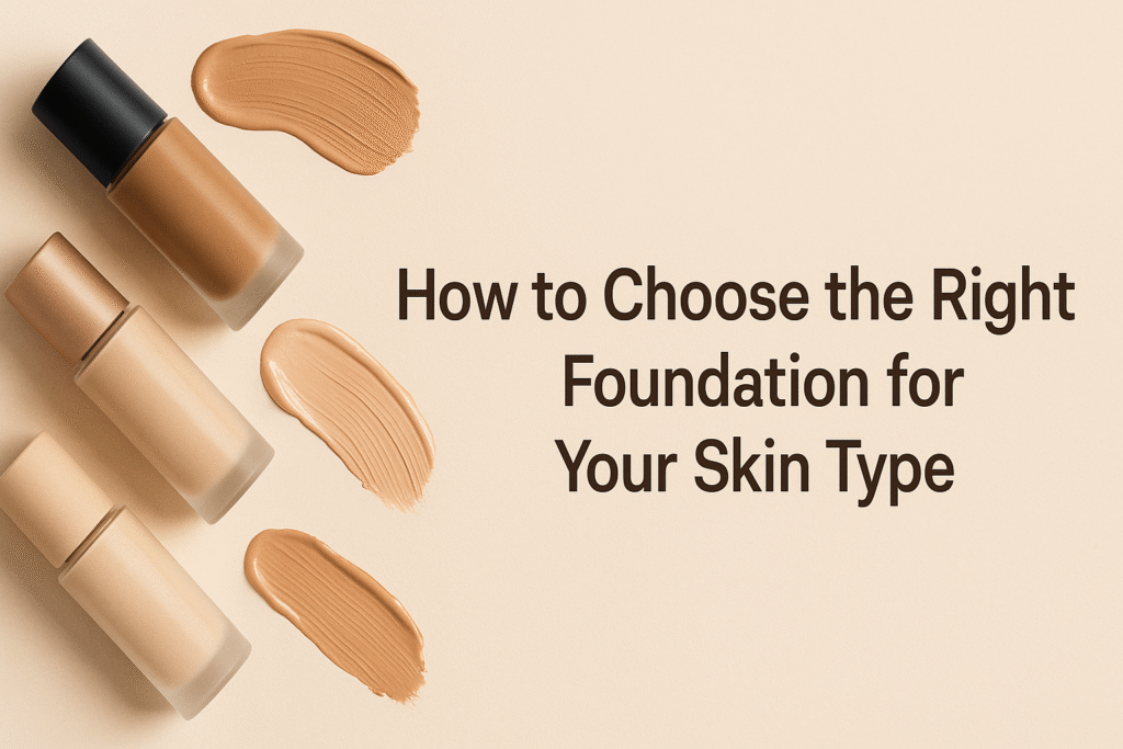 How to choose the right foundation for your skin type