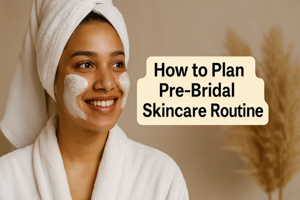 How to Plan Pre-Bridal Skincare Routine