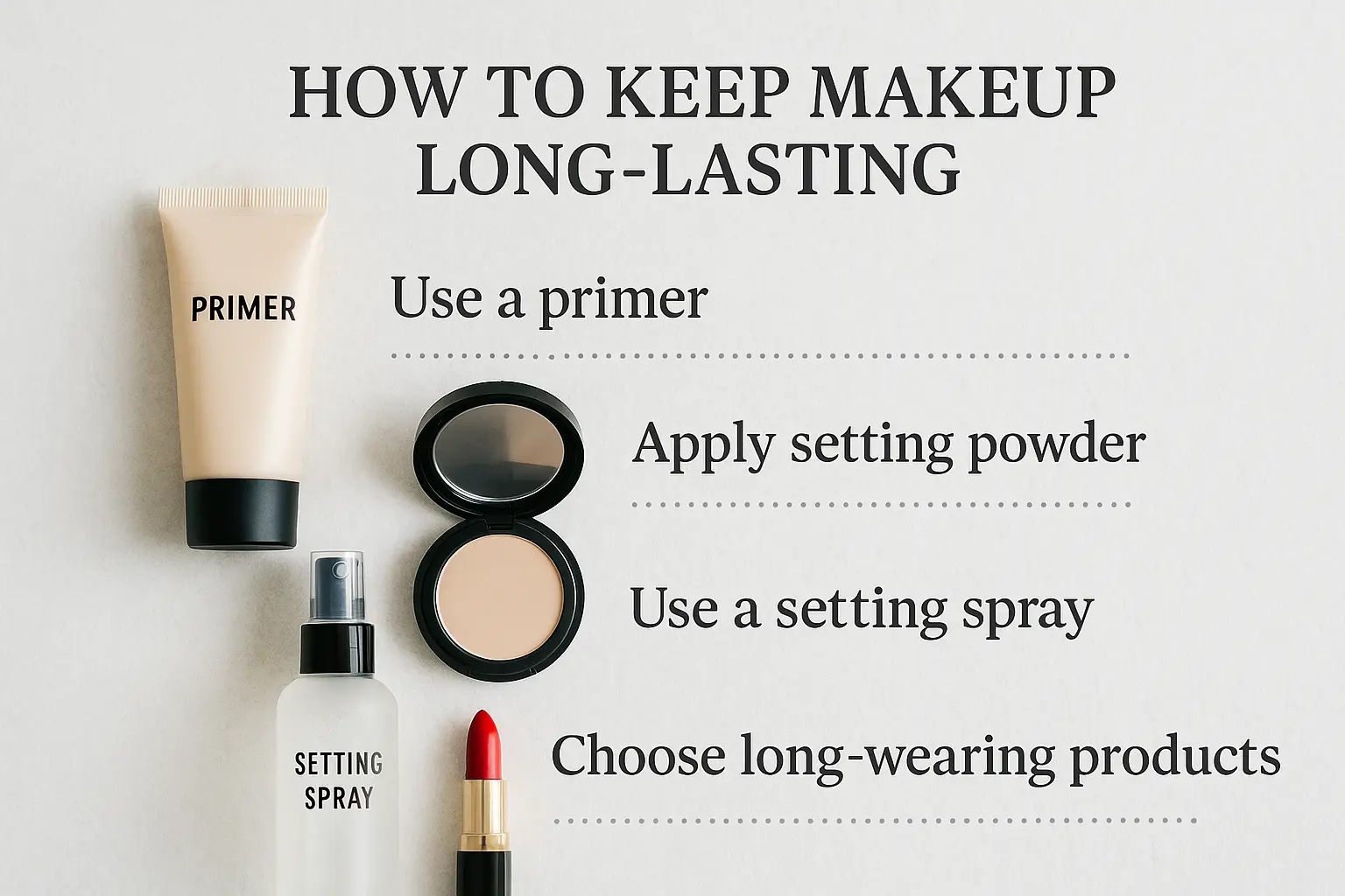 How to Keep Makeup Long-Lasting